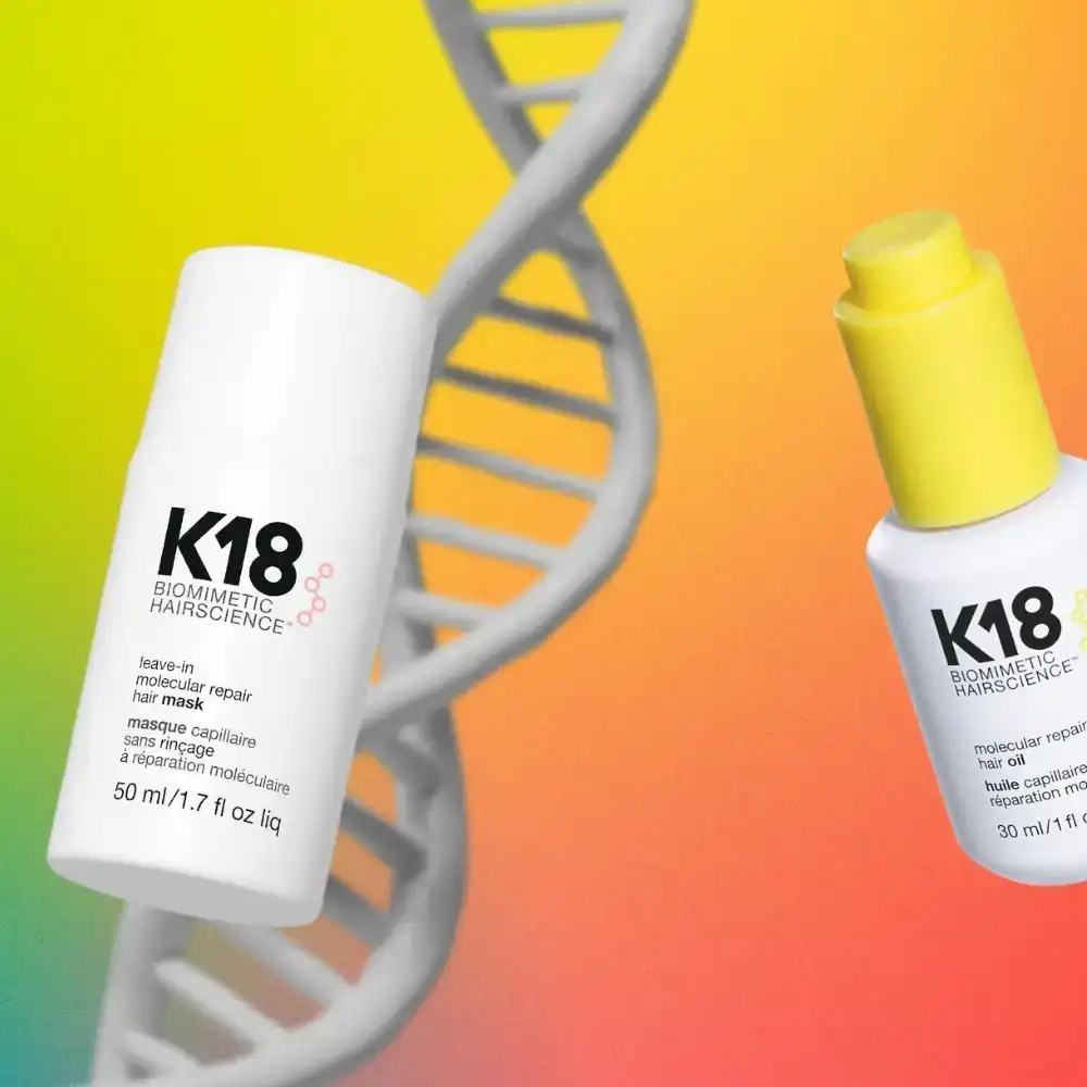 Reparer skadet hår med K18